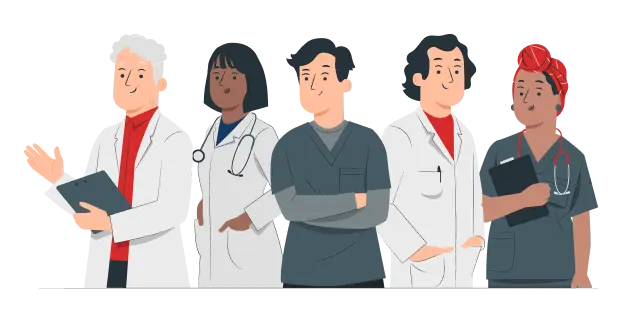 Entdecken Sie unser Panel von Gesundheitsfachkräften